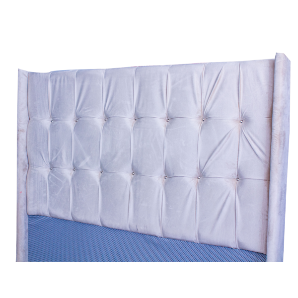 LuxeVelvet Double Headboard